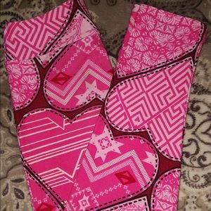 LulaRoe Kids Valentines Leggings